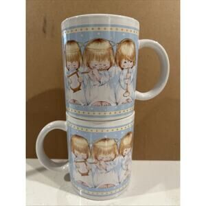 Set of 2 - Gourmet Gifts From Hallmark - Musical Angels Coffee Cups / Mug 8oz.